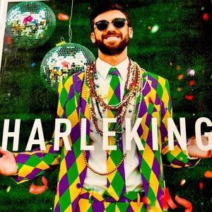 Halloween Mardi Gras Men Suit (Pre Owned) Size 42